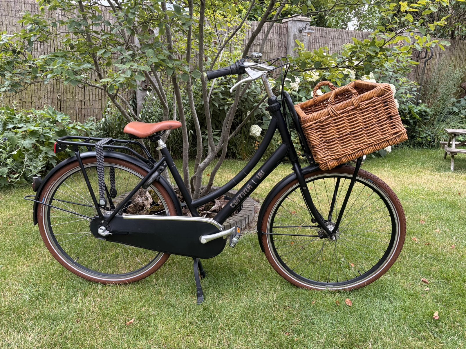 Cortina,28inc3v50fr,brugklasfiets,moederfiets,transportfiets, 50 tot 53 cm, Ophalen, Zo goed als nieuw, Versnellingen