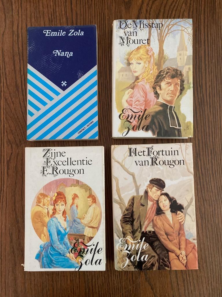 4 boeken van Emile Zola, Ophalen of Verzenden, Emile Zola