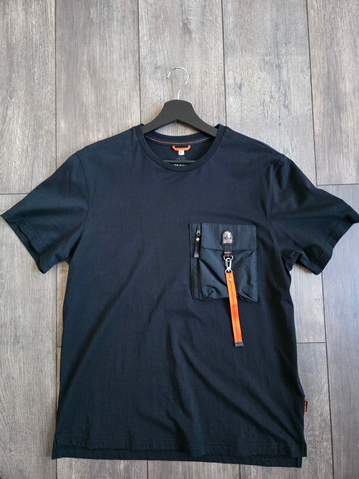 ZGAN! Parajumpers Mojave t-shirt maat L zwart, Kleding | Heren, Maat 52/54 (L), Zwart, Parajumpers, Ophalen of Verzenden