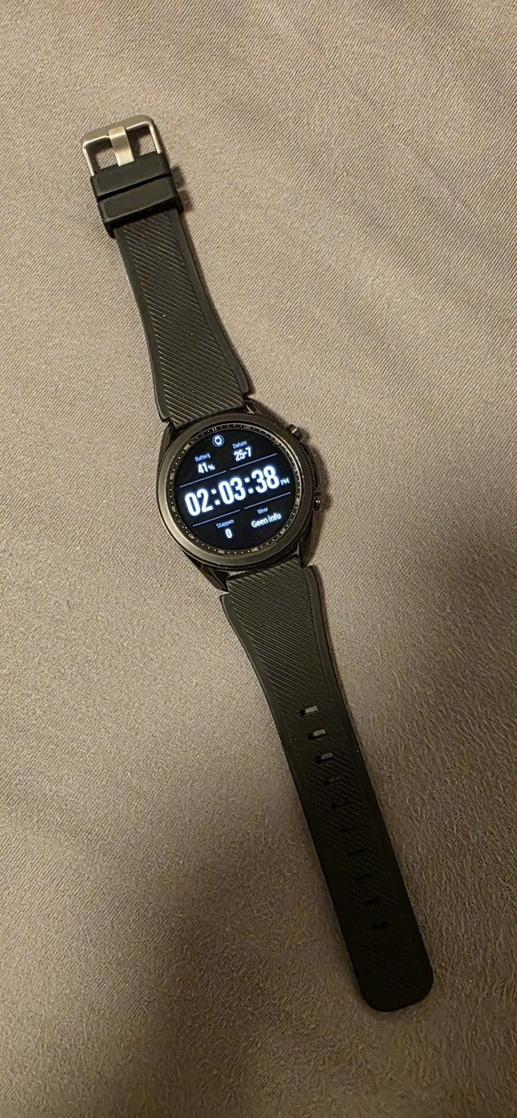 Samsung Galaxy Watch 3, Ophalen, Afstand, Zwart, Zo goed als nieuw