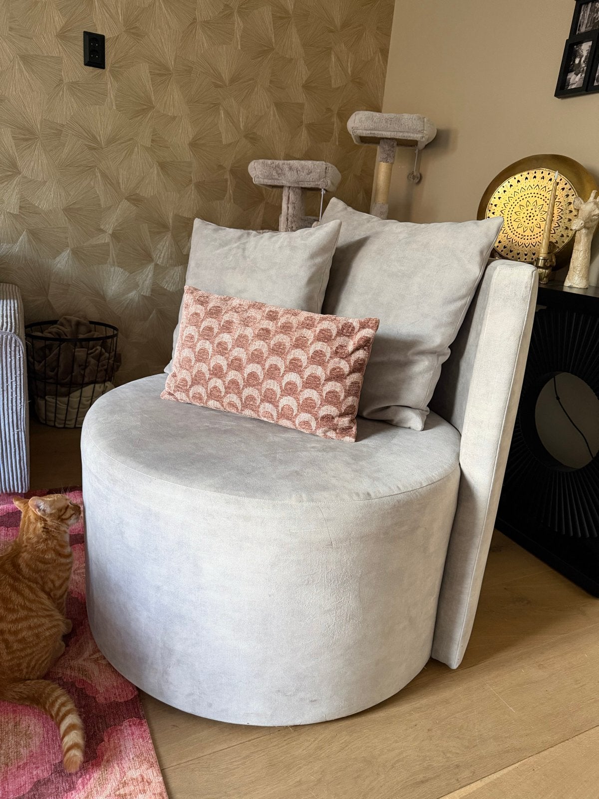 Comfortabele fauteuil - 1 jaar oud, Ophalen, Gebruikt, Eén, Stof