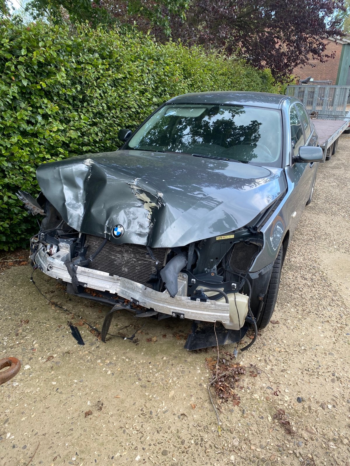BMW E60 525i schade, Ophalen, BMW