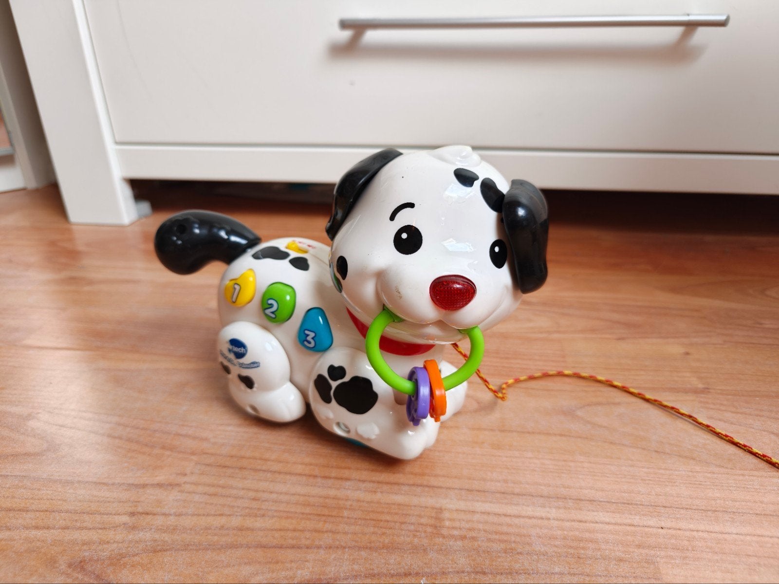 Vitech loop hondje met licht en geluid, Ophalen of Verzenden, Gebruikt, Overige typen, Met licht