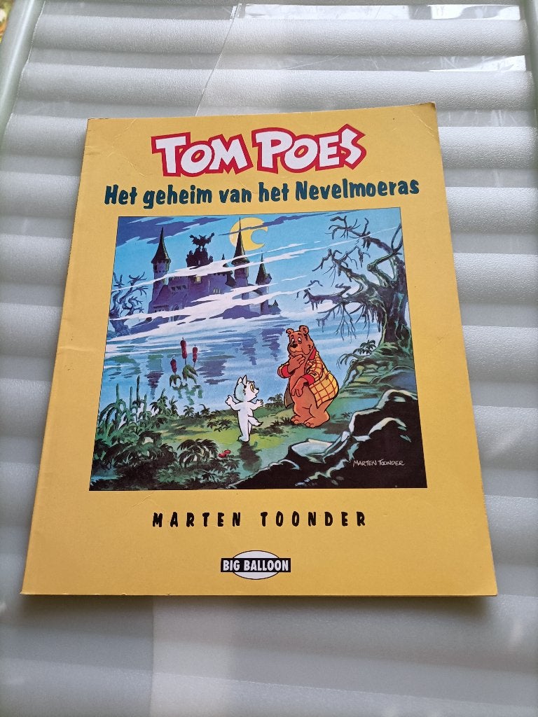 Tom Poes Het geheim van het nevelmoeras, Eén stripboek, Ophalen of Verzenden, Zo goed als nieuw, Marten Toonder studios