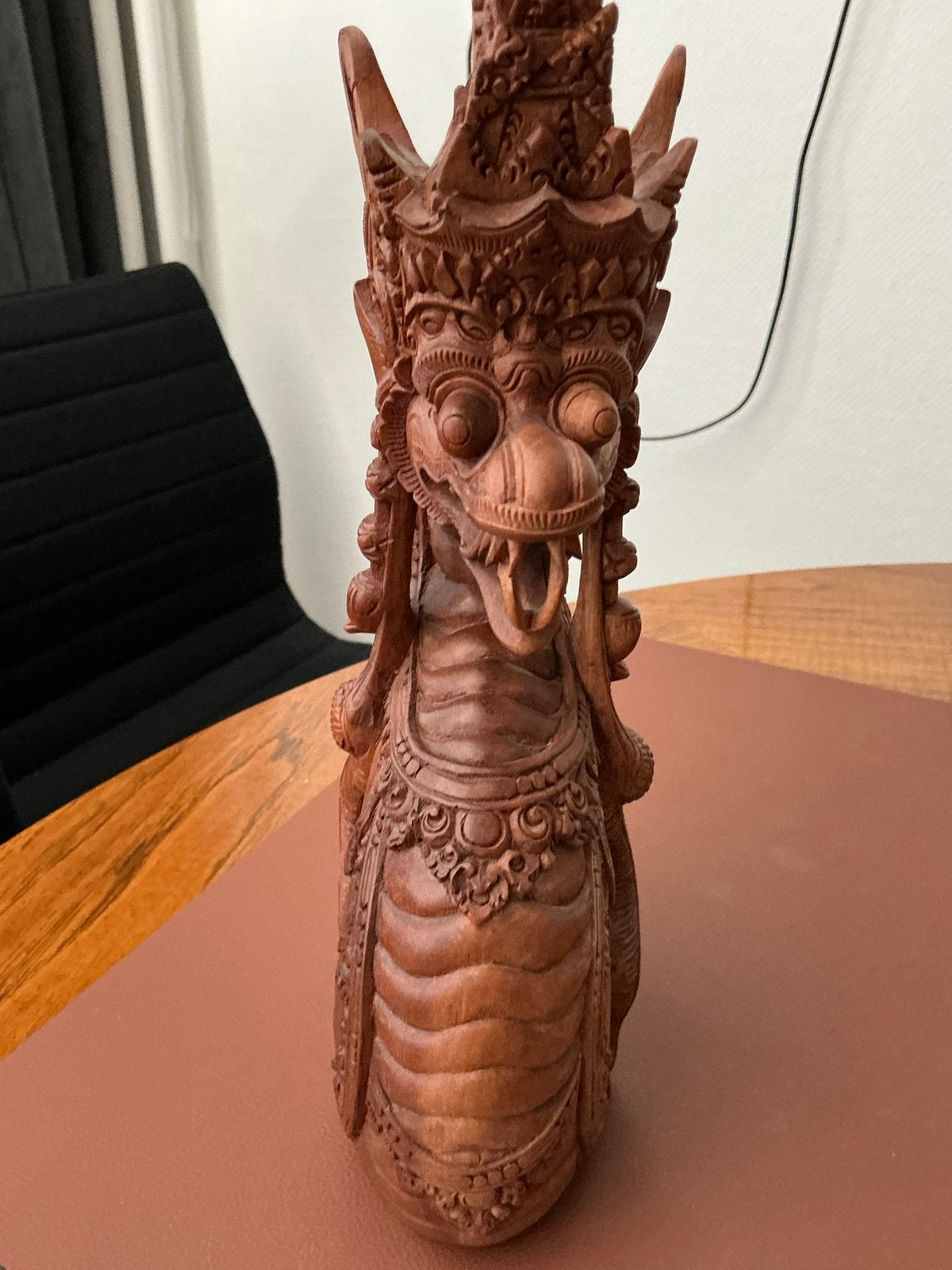 Mithe beeld uit indonesie ( GARUDA) ?, Verzenden, 50 - 100 cm, Handgemaakt, Scène