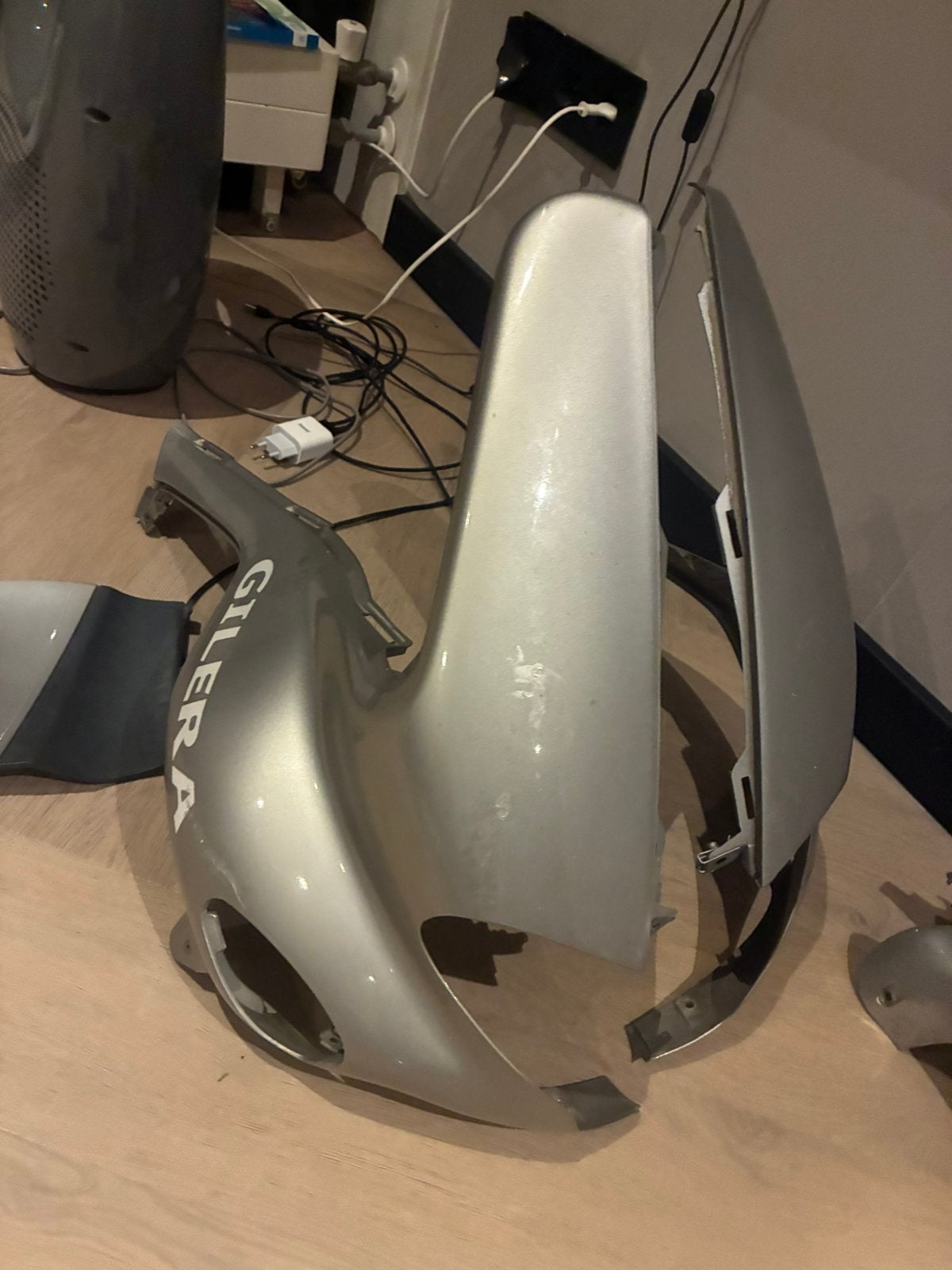 Orginele gilera runner kappen, Ophalen