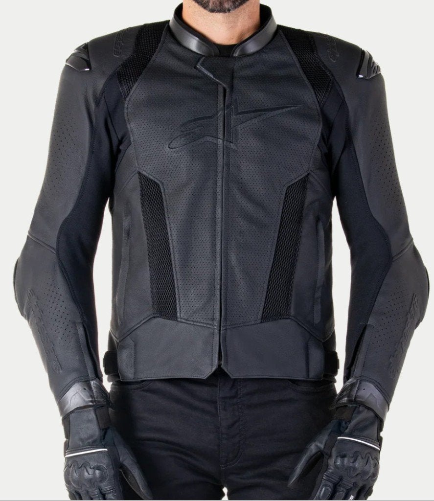 Alpinestars Missile V3 Motorjack zwart MT 50/52, Heren, Jas | leer, Ophalen of Verzenden, Alpinestars