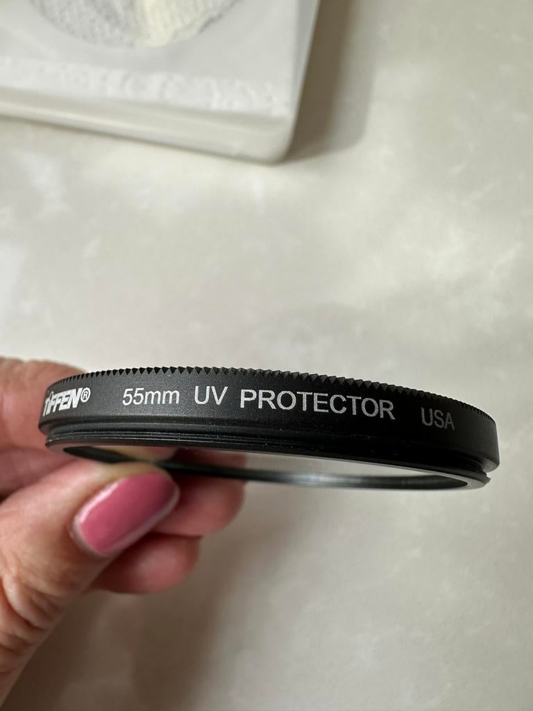 Tiffen 55mm UV Protector filter, Overige merken, UV-filter, Ophalen of Verzenden, Zo goed als nieuw