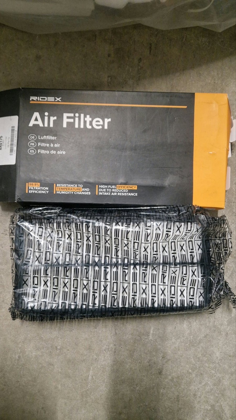 RIDEX Luchtfilter - Nieuw in verpakking, Ophalen of Verzenden, Nieuw, Universele onderdelen