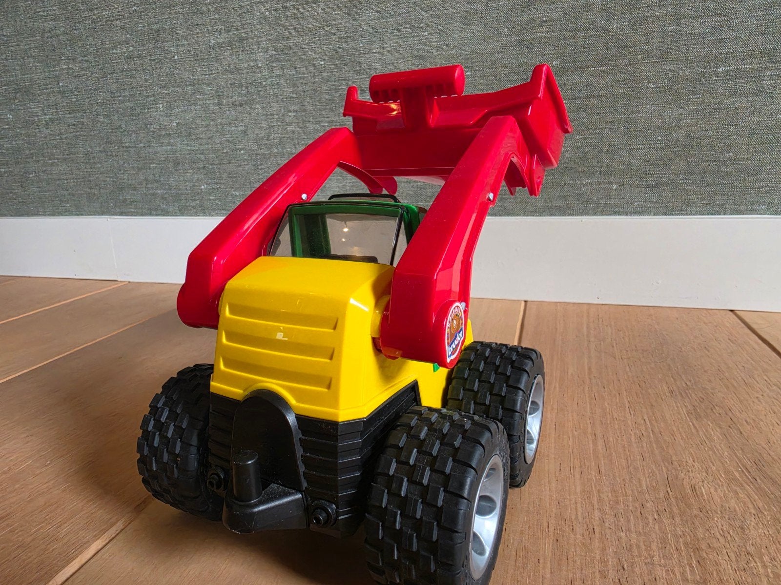 Bruder Roadmax Speelgoed Graafmachine - Geel/Rood, Ophalen, Zo goed als nieuw