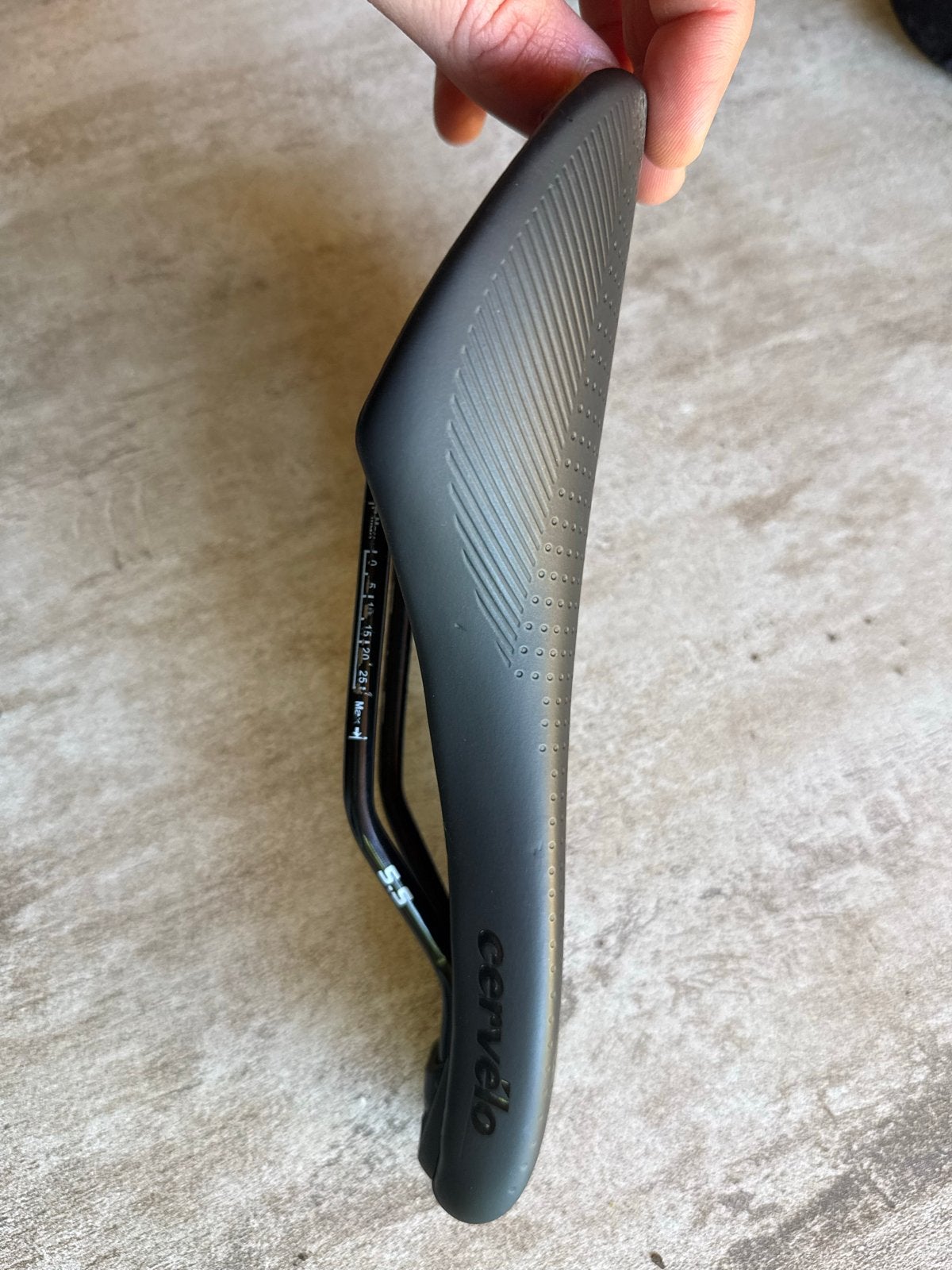 Cervélo TT Zadel 155mm Breedte, Ophalen of Verzenden, Gebruikt, Tijdrit-/triatlonfiets, Zadel