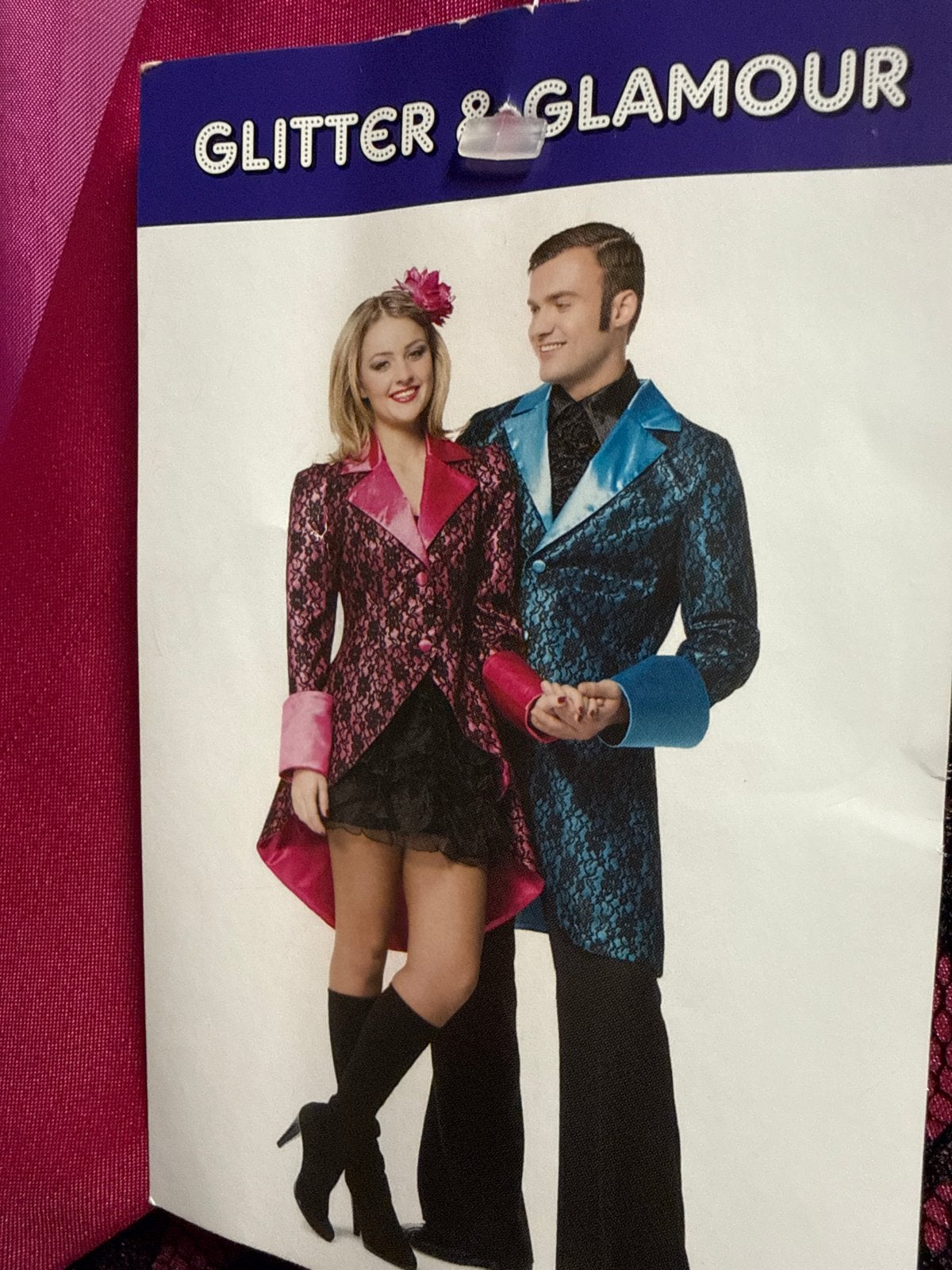 Glitter & Glamour Roze Jasje - Carnavalskleding, Kleding | Dames, Maat 38/40 (M), Carnaval, Nieuw, Ophalen of Verzenden
