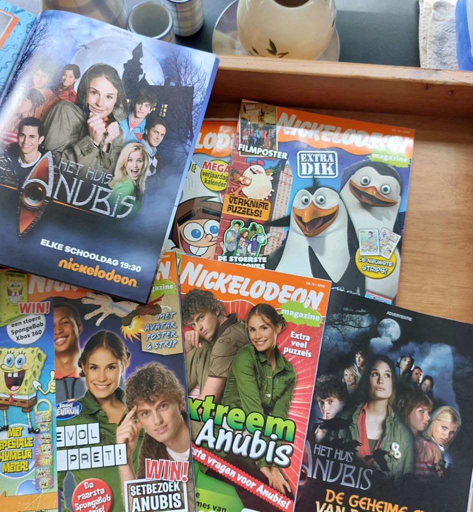 Nickelodeon bladen met het huis anubis, Boeken, Ophalen of Verzenden