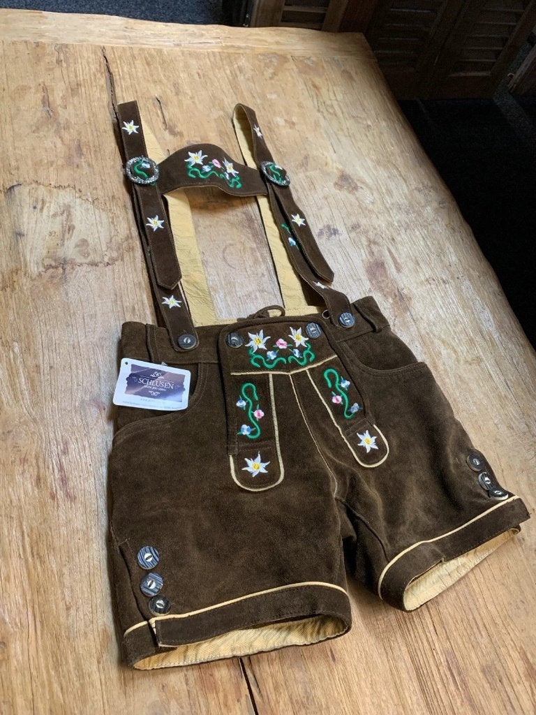 Dames schlusen Lederhosen maat 34, Kleding | Dames, Broeken en Pantalons, Bruin, Schlusen, Djt@dejuistetoon.eu, Ophalen of Verzenden