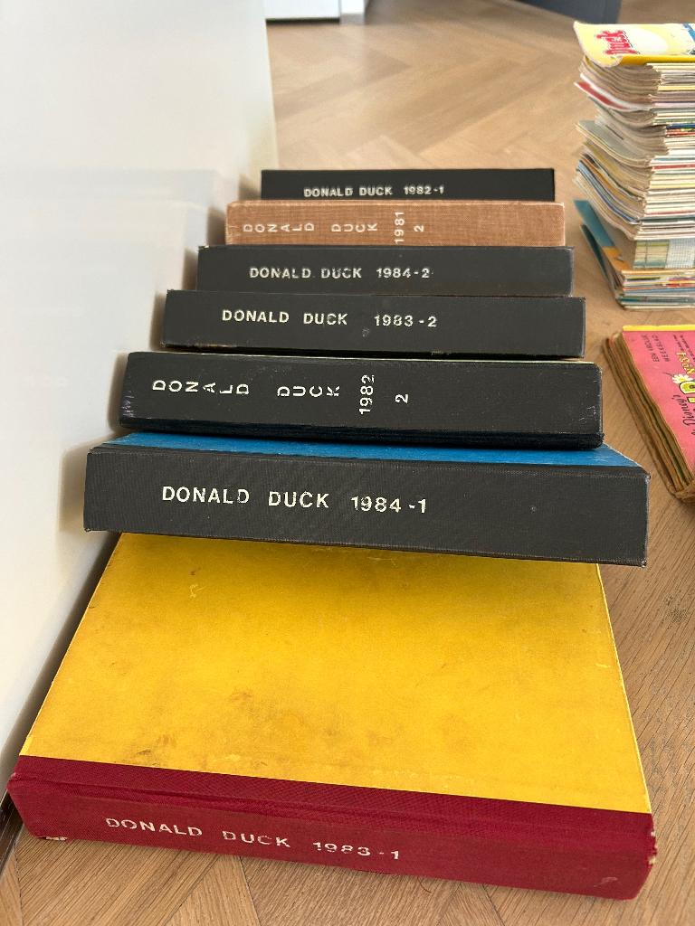Donald Duck tijdschriften, Boeken, Gelezen, Walt Disney, Ophalen of Verzenden, Meerdere stripboeken