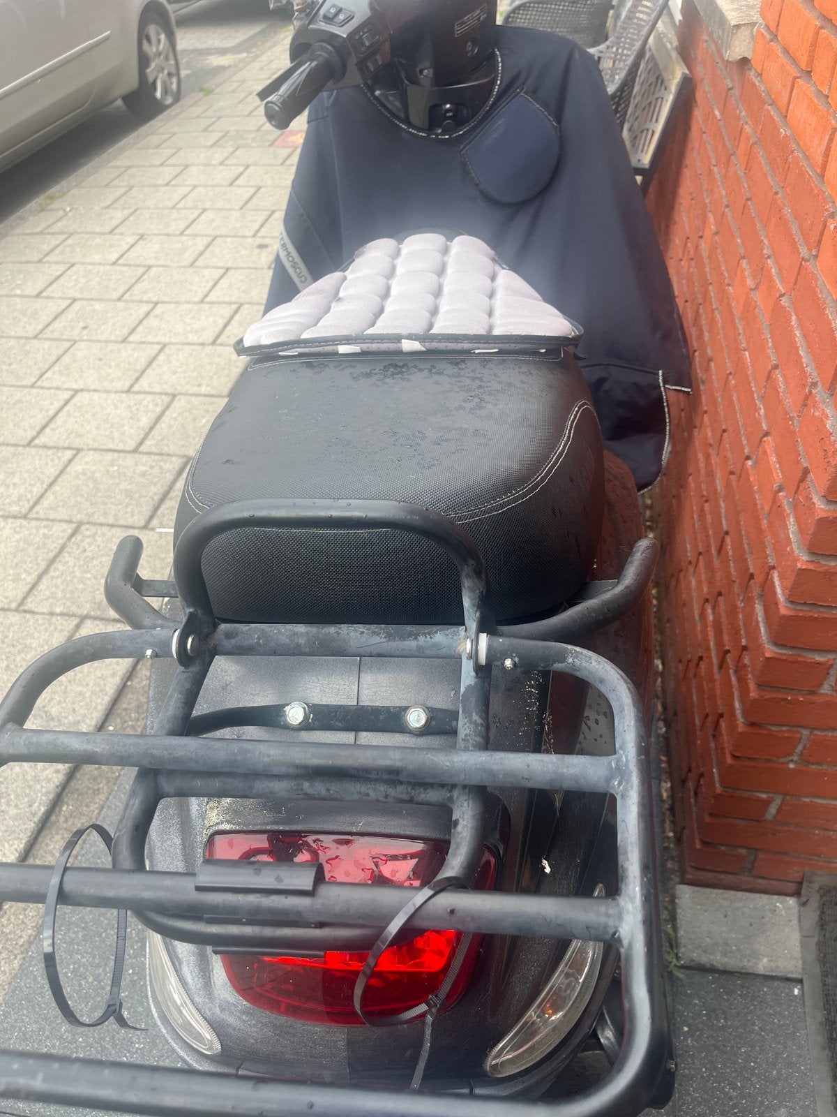 Scooter met windscherm en bagagerek, Ophalen of Verzenden, Gebruikt, Overige typen, Overige merken