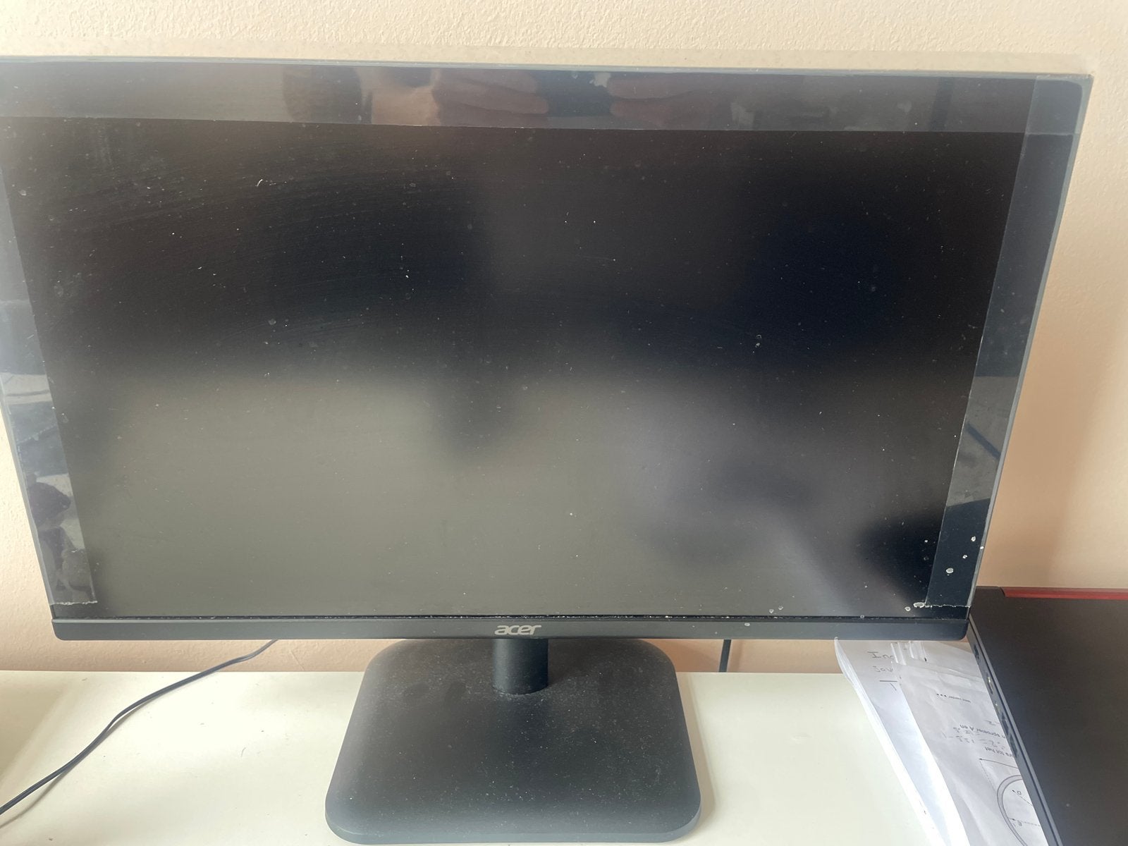 Acer Monitor - Gebruikt niet lang, Computers en Software, Ophalen, Gebruikt, Full HD, 60 Hz of minder