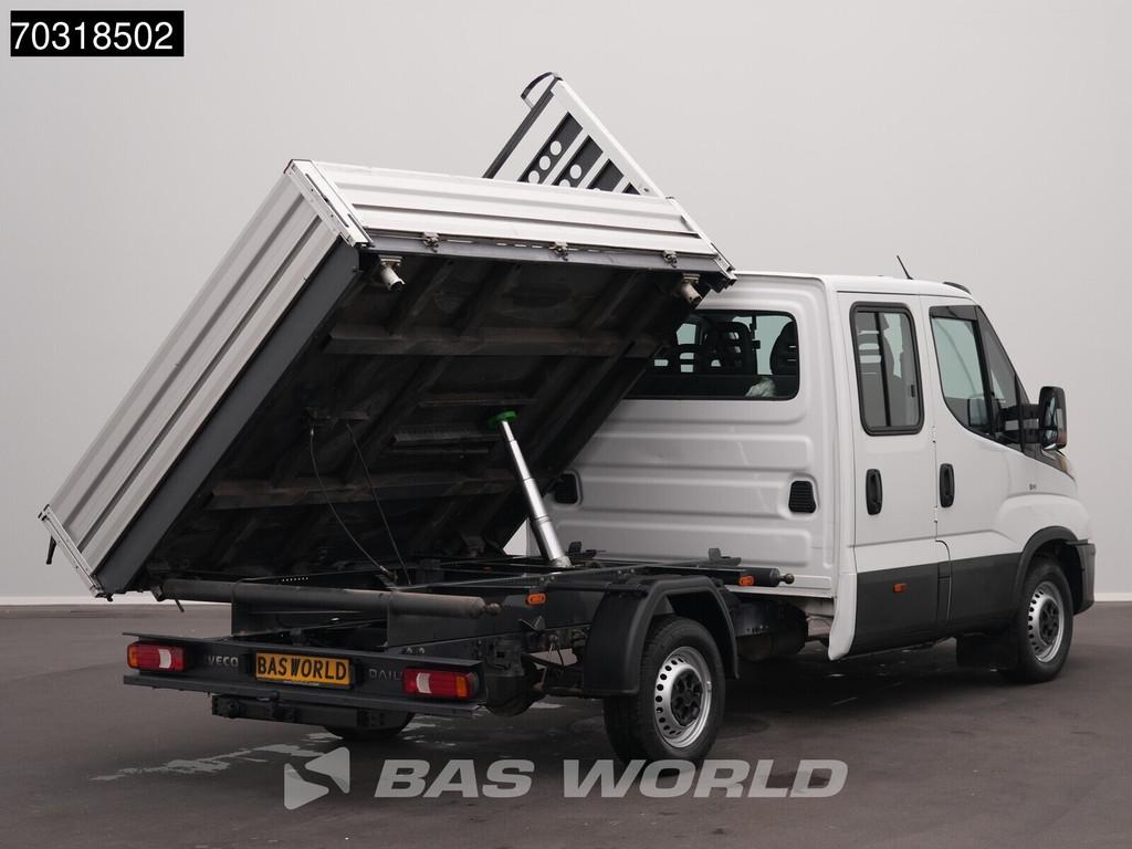 Iveco Daily 35S16 Automaat Driezijdige Kipper Dubbel Cabine, Auto's, Bestelauto's, Automaat, Stof, Gebruikt, Euro 6