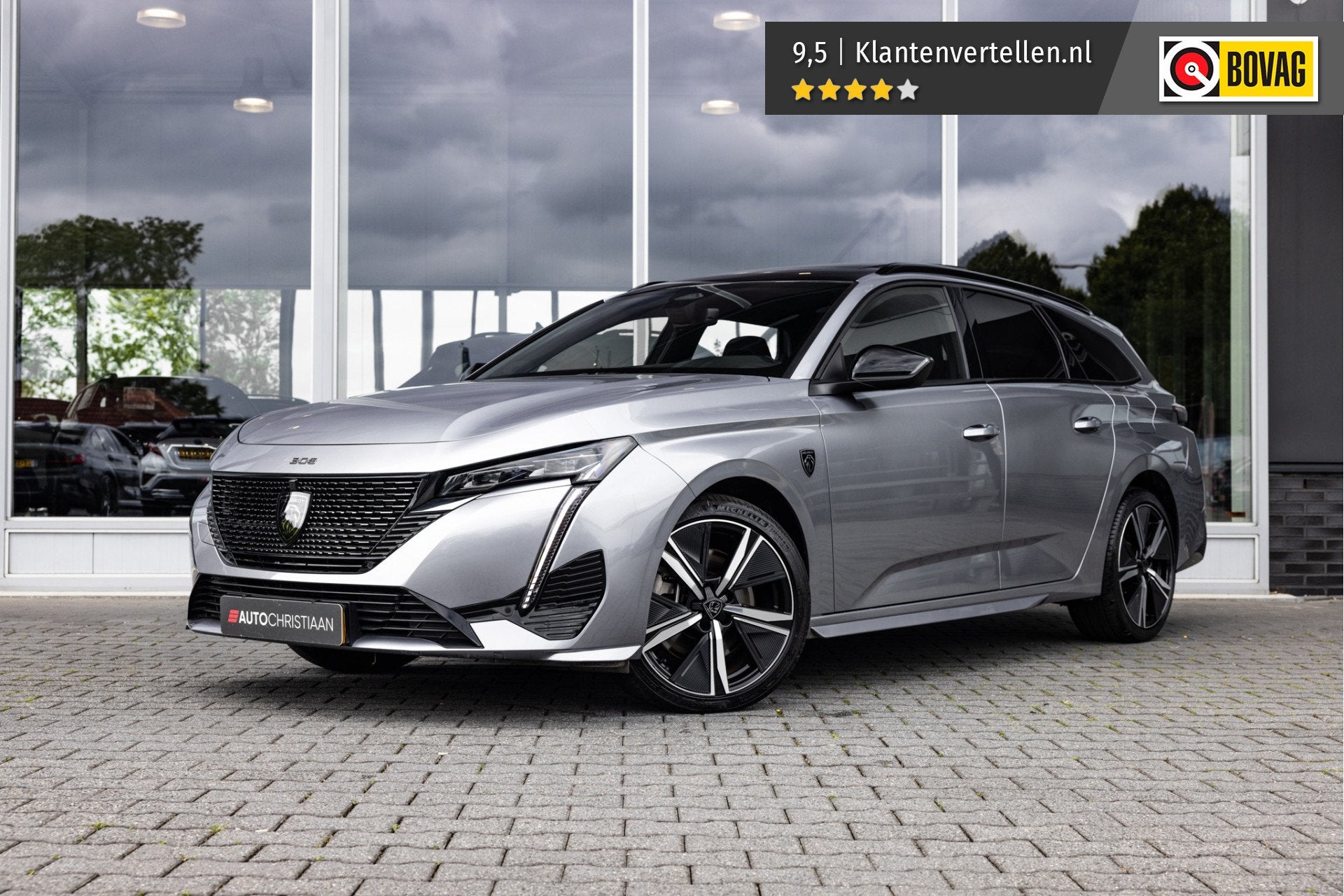 Peugeot 308 SW 1.6 Plug-in Hybrid 225 GT | 100% SOH | Pano |, Auto's, 77 km/l, Gebruikt, Euro 6, 4 cilinders