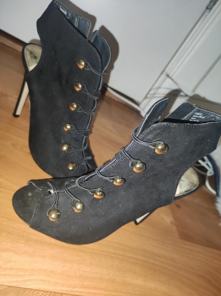 River Island hakken maat 37 nieuw, Lage of Enkellaarzen, Ophalen of Verzenden, Zo goed als nieuw, River Island