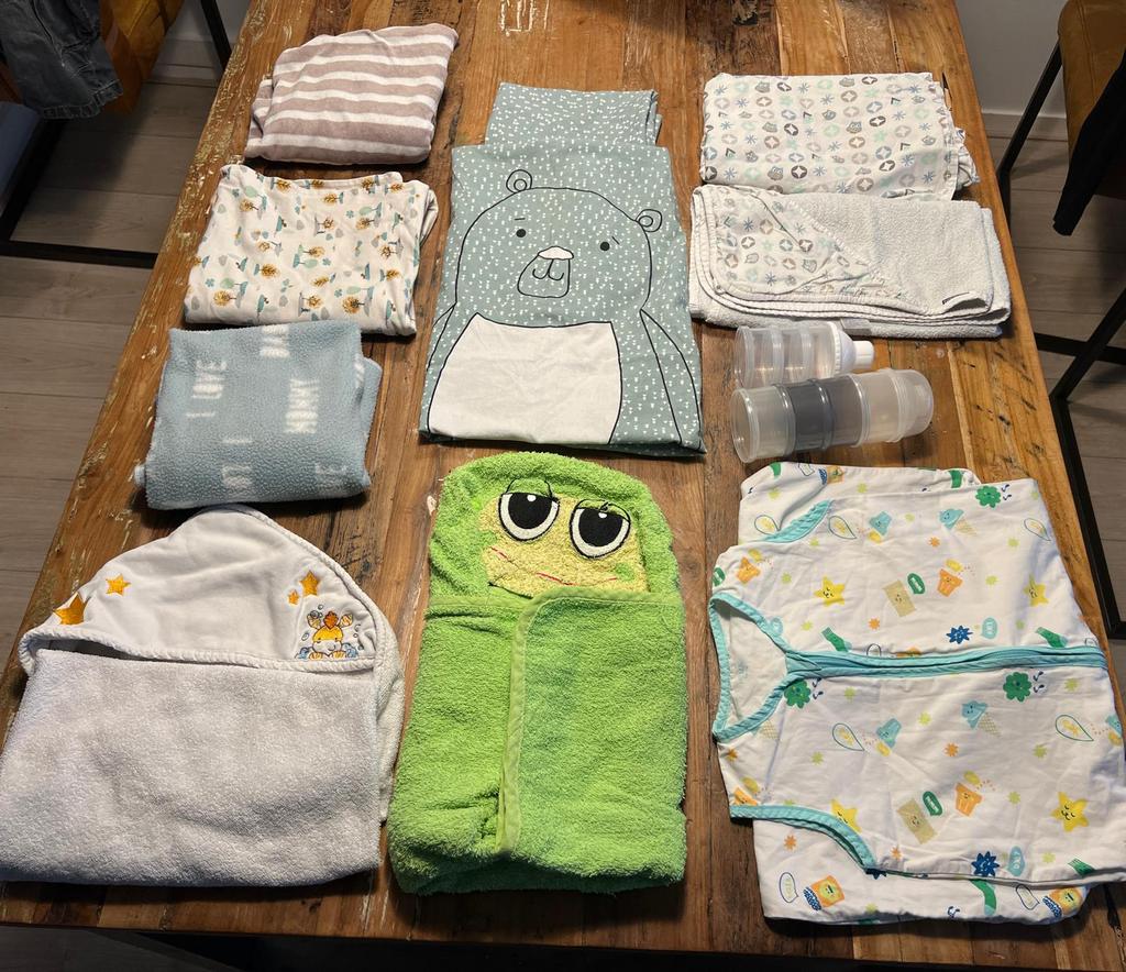 Mooi baby pakket / dekentjes / dekbedovertrek  / slaapzak, Ophalen of Verzenden, 100 cm of meer, Slaapzak