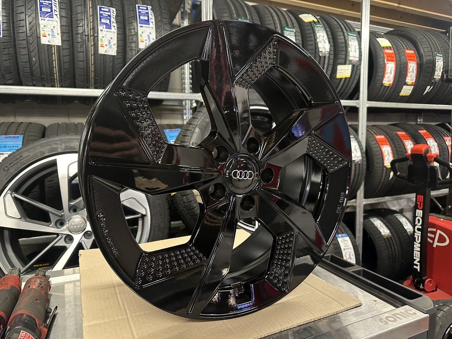 NIEUW 19inch Audi VW Seat Skoda BMW Rotor Style Velgen 5x112, 19 inch, -, -, Banden en Velgen