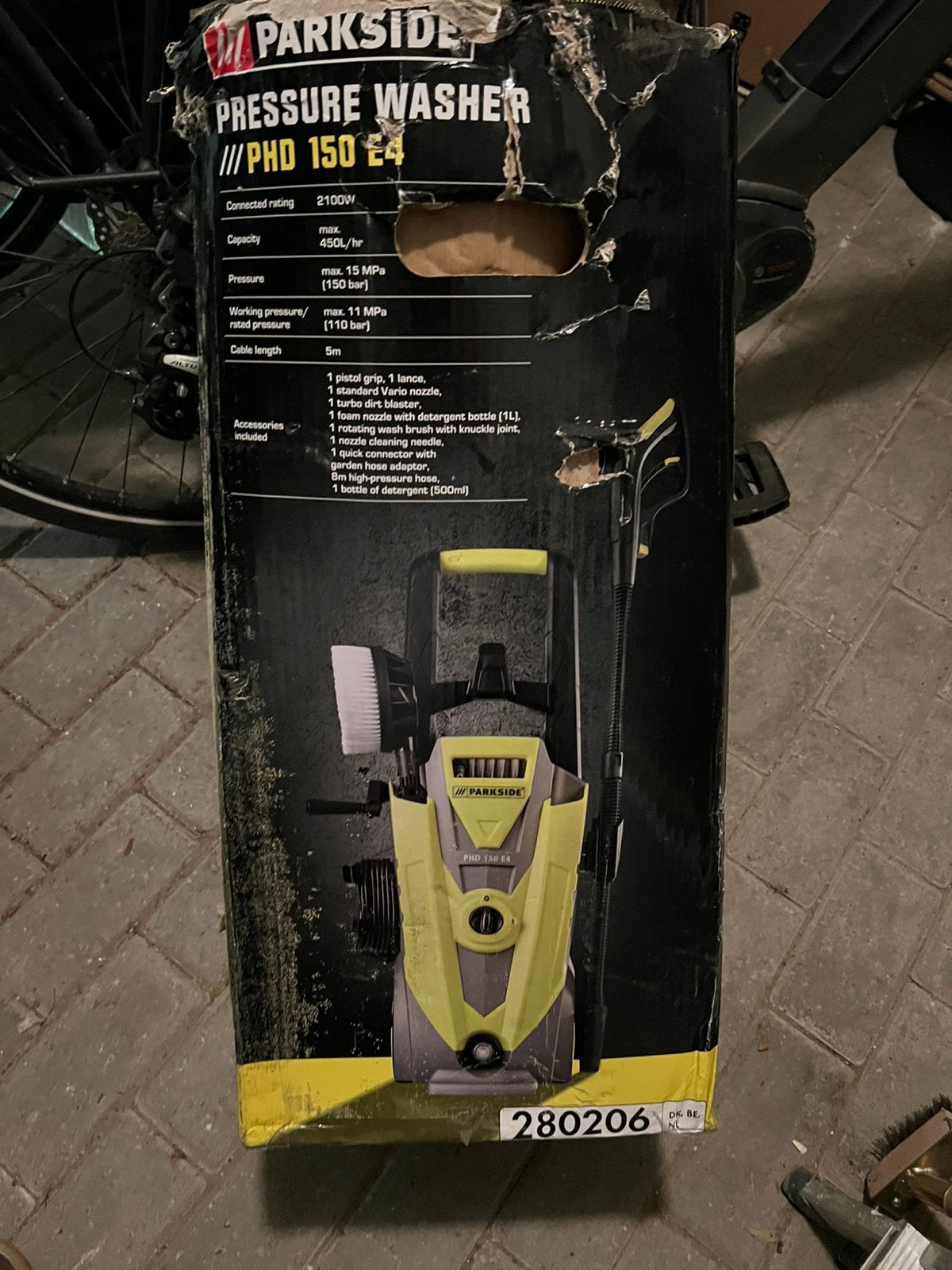 Hogedrukreiniger, Ophalen, Zo goed als nieuw, Elektrisch