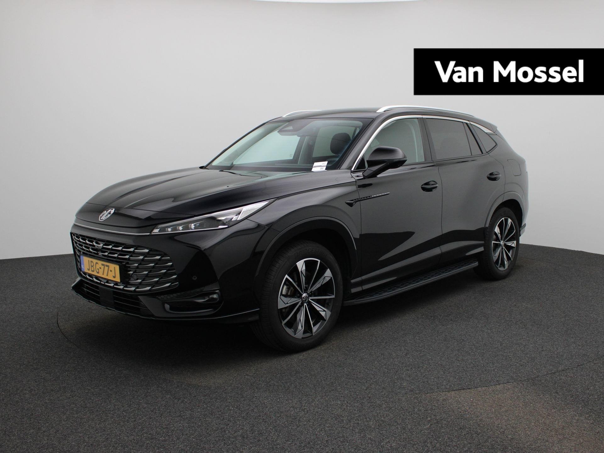 MG HS 1.5 PHEV Aut. Luxury | 100km Elektrisch | Navi | CarPl, Auto's, 12 maanden, Stof, Gebruikt, 4 cilinders