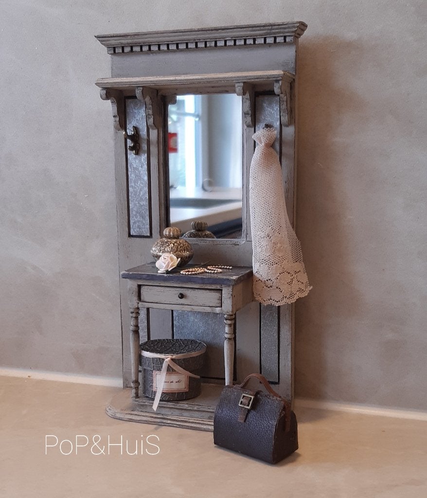 Halmeubel 1:12, Ophalen of Verzenden, Zo goed als nieuw, Poppenhuis