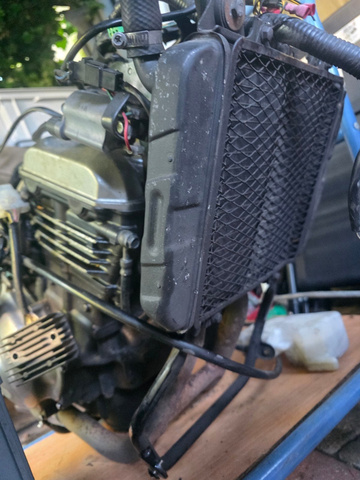 Kawasaki Ninja EX250 Motorblok met Kabelboom, Motoren, Ophalen of Verzenden, Gebruikt
