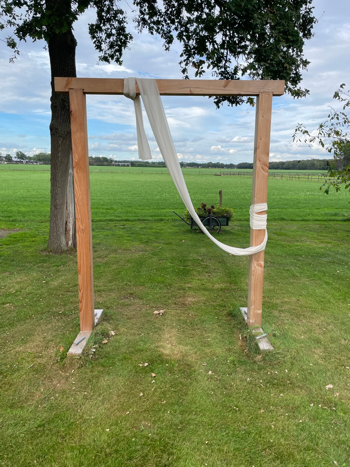 Trouwboog van douglash, Ophalen, Gebruikt, 250 cm of meer, Overige typen
