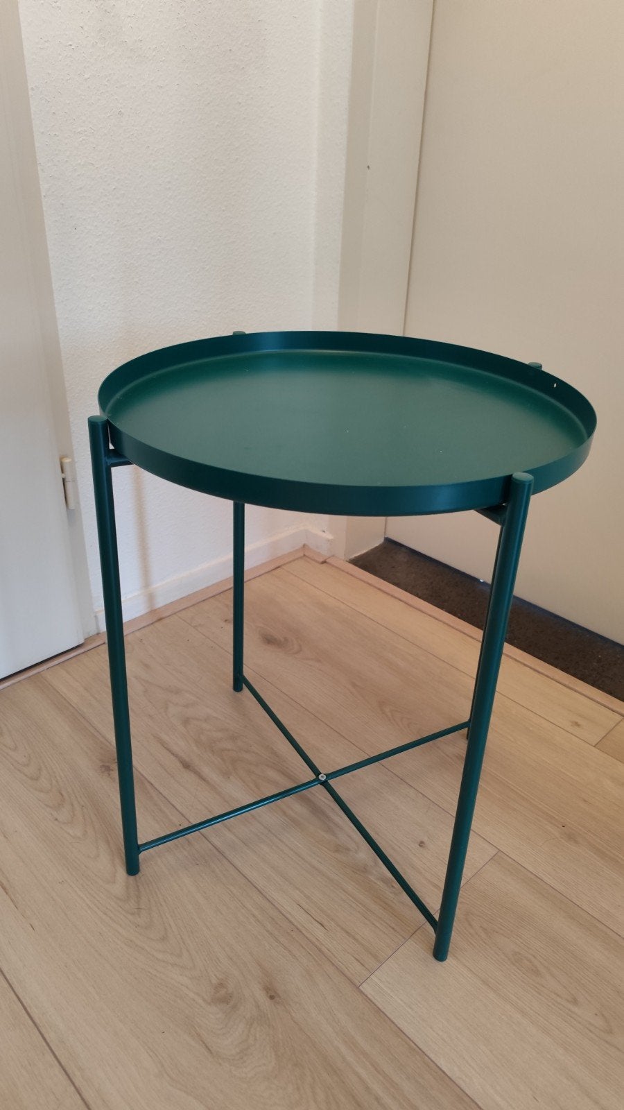 IKEA Gladom Salontafel - Donker Grijsgroen, 50 – 75, Minder dan 50 cm, Rond, Minder dan 50 cm