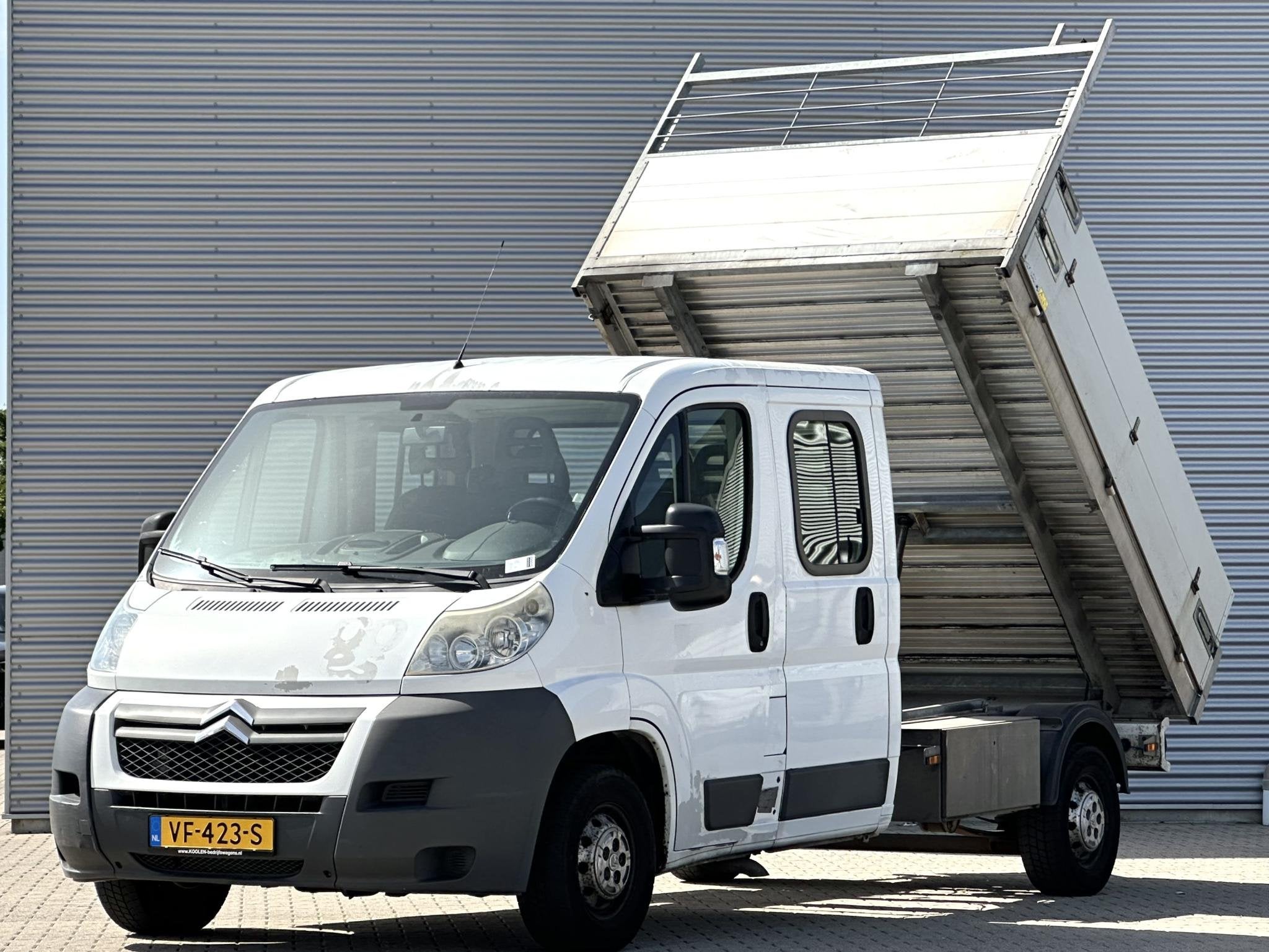 Citroen Jumper 35 2.2 HDI L3 DC Dubbele cabine KIPPER, Voorwielaandrijving, Euro 5, Gebruikt, 4 cilinders