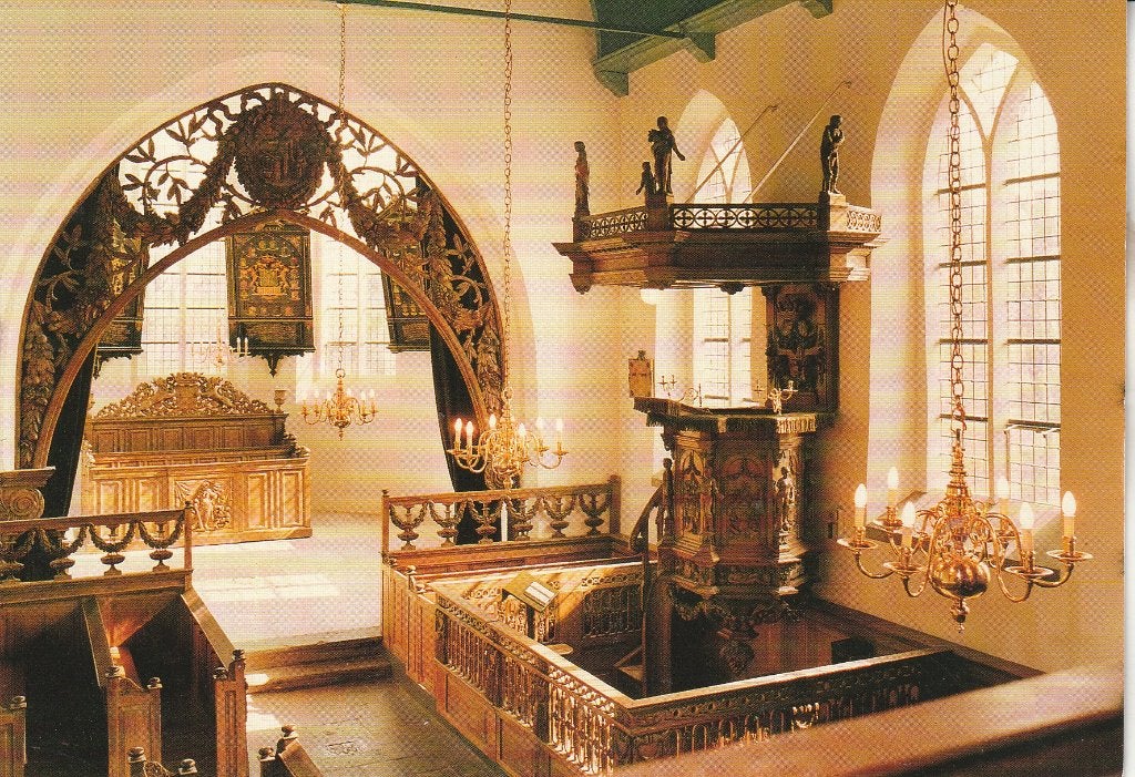 Pieterburen Gotische Kerk, Ophalen of Verzenden, 1960 tot 1980, Ongelopen, Groningen