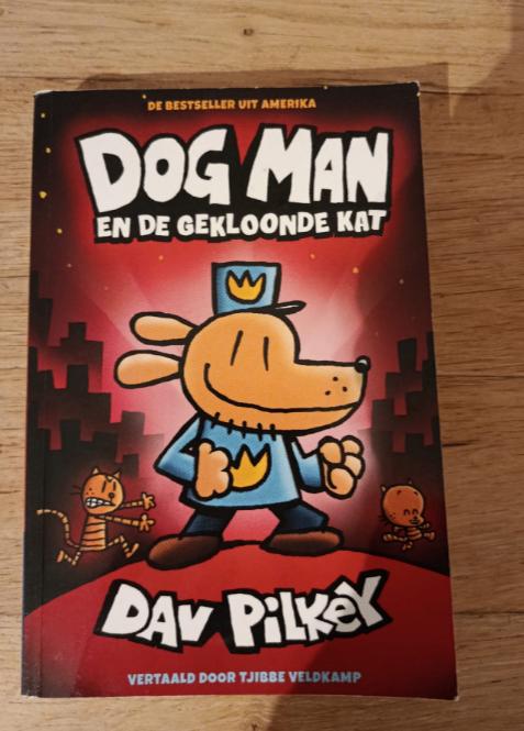 dogman boek en de gekloonde kat, Cartoons, Nieuw, Ophalen of Verzenden, Dav Pilkey