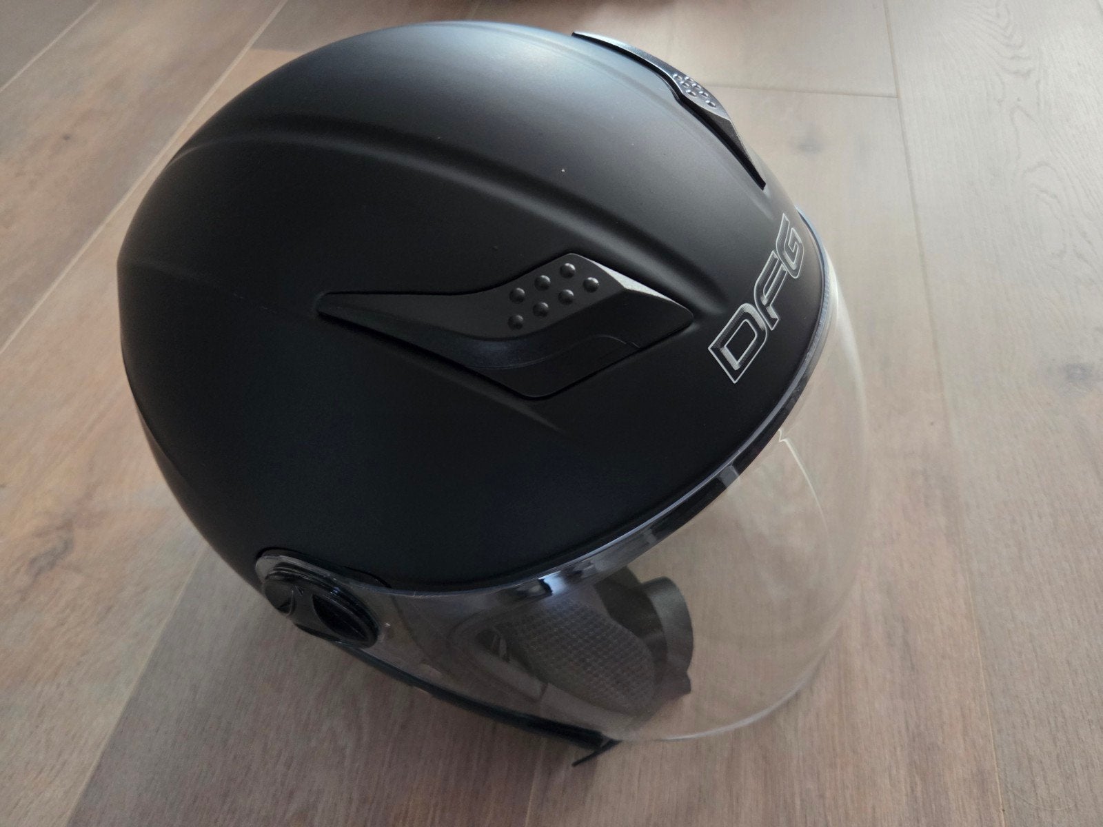 Motor scooter helm met zonnebril Nieuw, Ophalen, Nieuw