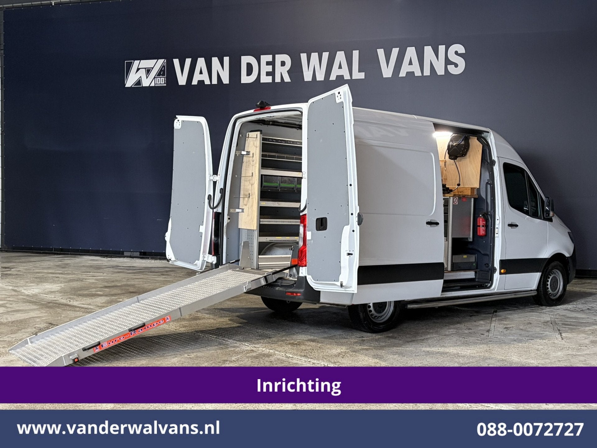 Mercedes-Benz Sprinter 311 CDI L2H2 Inrichting Oprijplaat Eu, 13 km/l, Gebruikt, 4 cilinders, 2000 kg