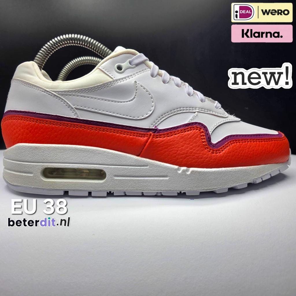 Nike Air Max 1 'Liner White Red'
Maat: 38, Kleding | Dames, Schoenen, Nieuw, Ophalen of Verzenden, Sneakers of Gympen, Nike