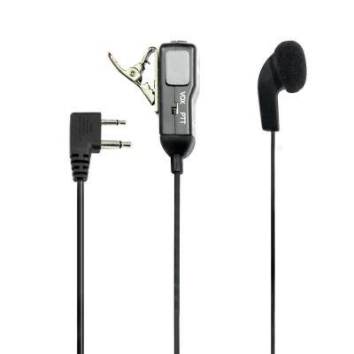 Midland MA 28-L - Earphone mike with L-type plug, 2 Pin, Telecommunicatie, Portofoons en Walkie-talkies, Ophalen of Verzenden