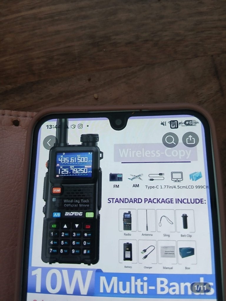 Walki talki, Telecommunicatie, Portofoons en Walkie-talkies, Ophalen, 5 tot 15 km, Nieuw, Portofoon of Walkie-talkie
