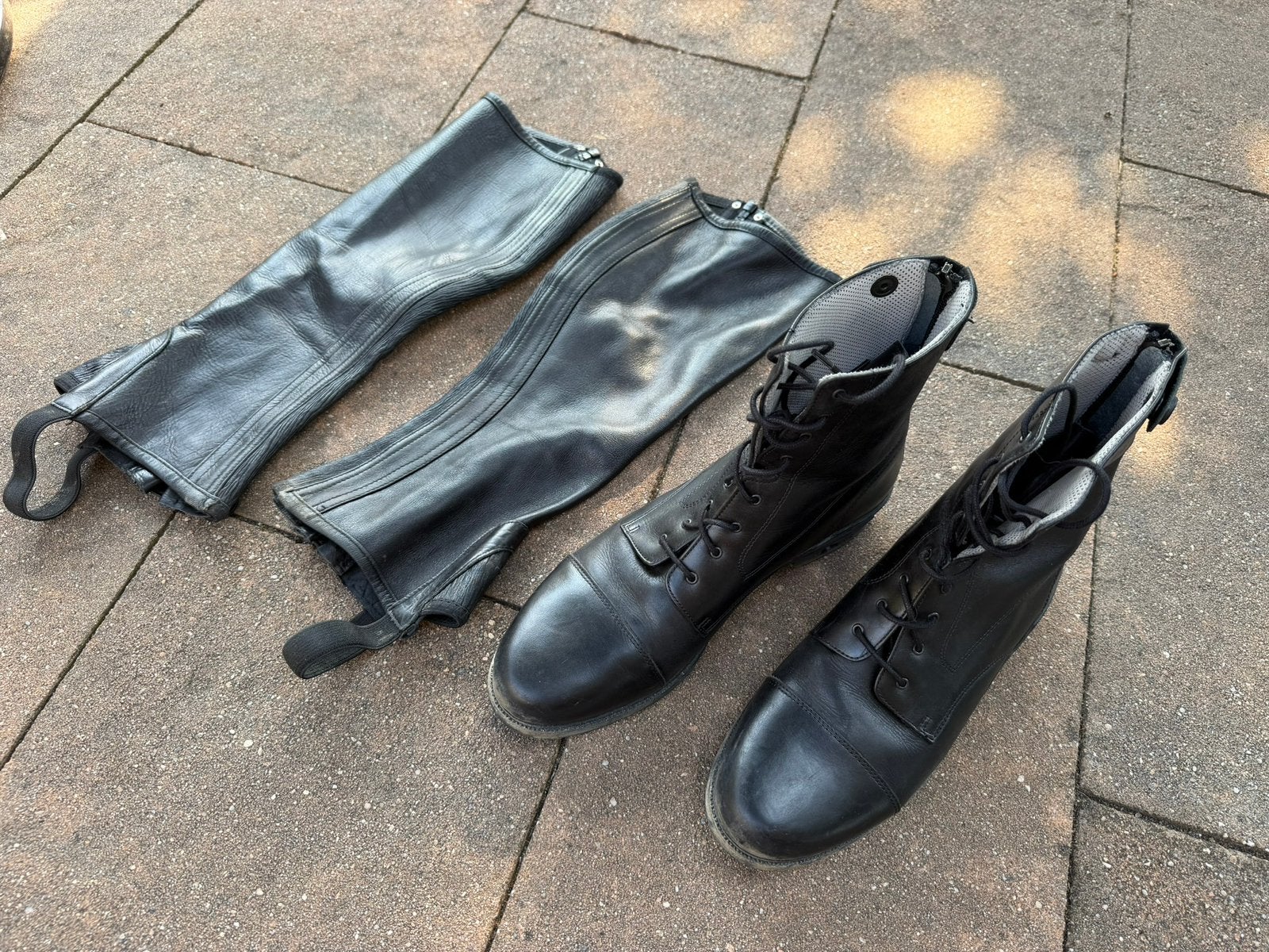 Harry’s horse jodhpurs Nice - maat 44 en Quur halfchaps, Dieren en Toebehoren, Ophalen of Verzenden, Zo goed als nieuw, Dressuur