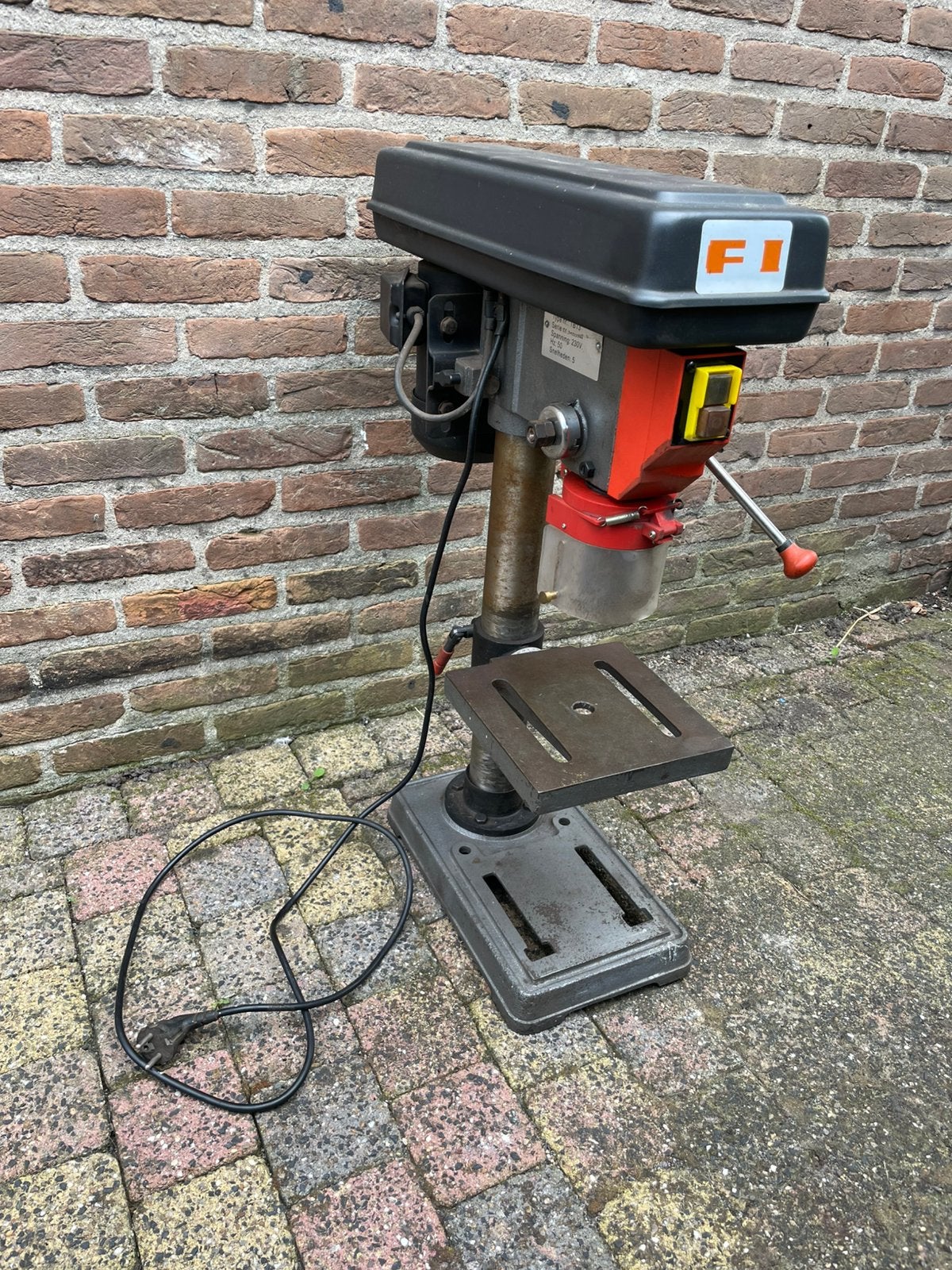 FI kolomboor, Ophalen, Variabele snelheid, Zo goed als nieuw, Kolomboormachine