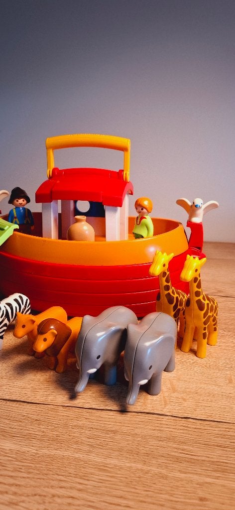 playmobil noa's ark 1.2.3. series, 1234road, Gebruikt, Complete set, Playmobil