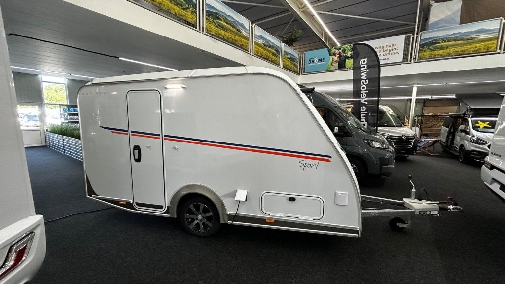 Easy Caravanning GetAway Sport Alu velgen, Koelkast, Overige merken, Schokbreker, Tot en met 2, Bedrijf