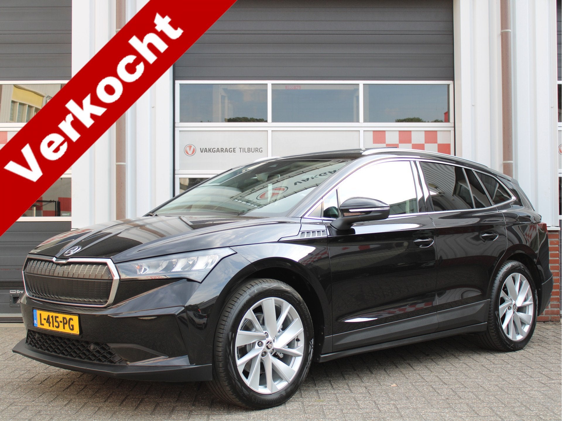 Skoda Enyaq iV 60 First Edition /NAVI/Panoramadak/Leder/20'L, 390 km, Achterwielaandrijving, Gebruikt, 179 pk