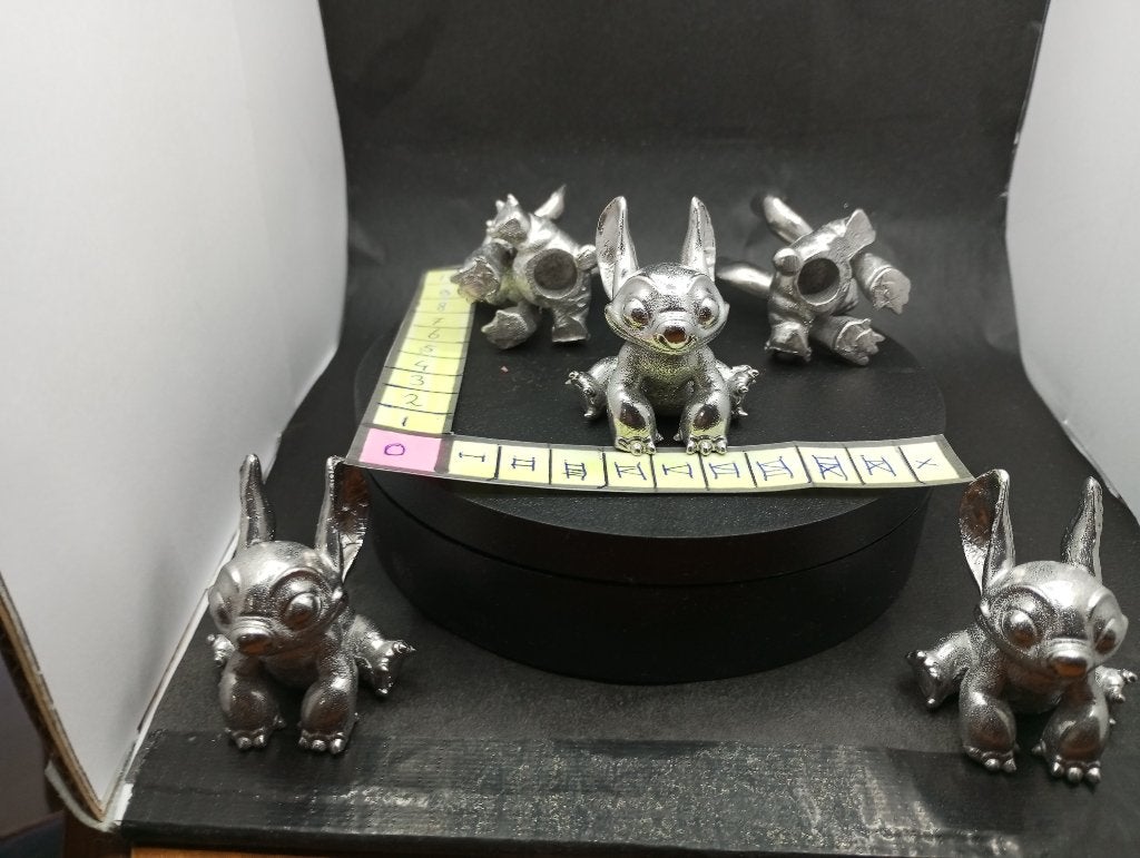 Stitch beeldje van tin, Ophalen of Verzenden, Nieuw, Fantasy