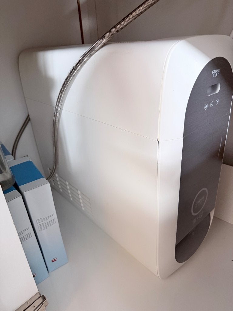 Grohe Blue Home - Connected keukenkraan, met filters, Ophalen of Verzenden, Zo goed als nieuw, Rvs, Kraan