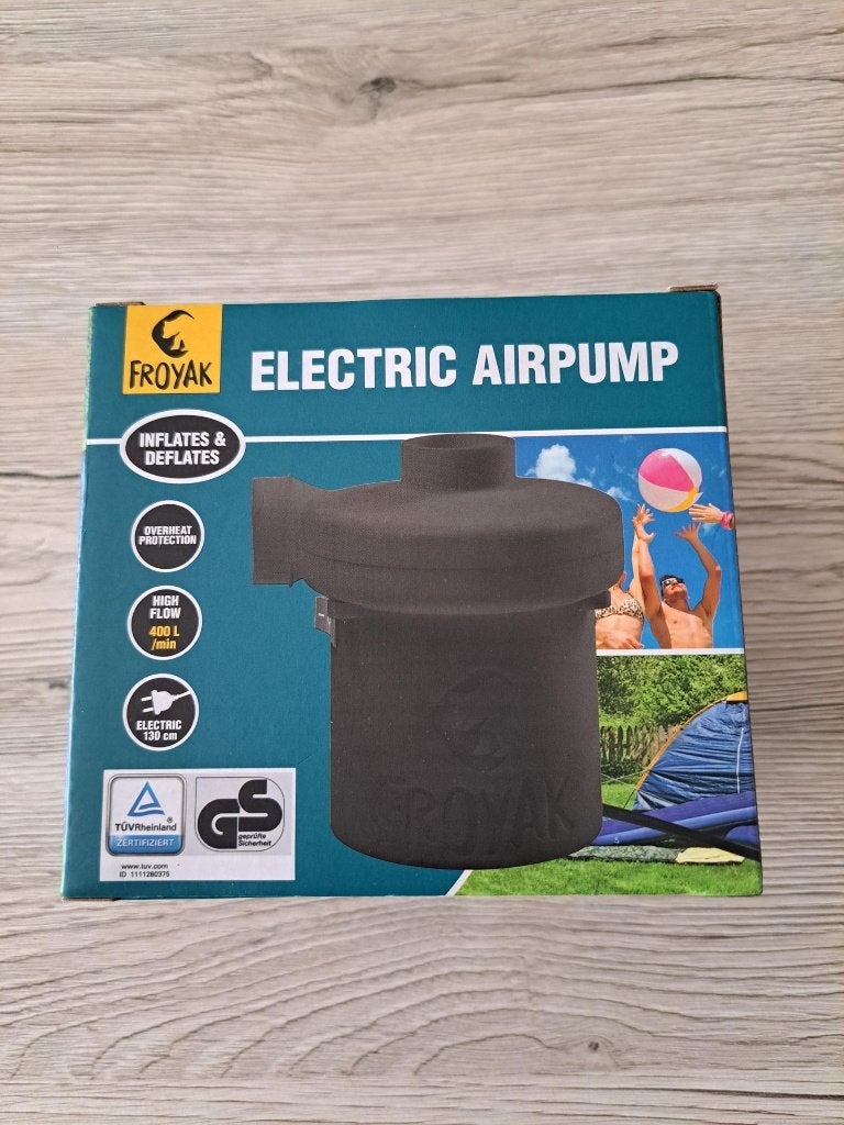 pomp luchtbed elektrisch, Ophalen of Verzenden, Nieuw, Elektrisch