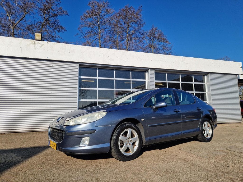Peugeot 407 1.8-16V XR Pack ( EXPORTPRIJS), Stof, Gebruikt, Zwart, 4 cilinders