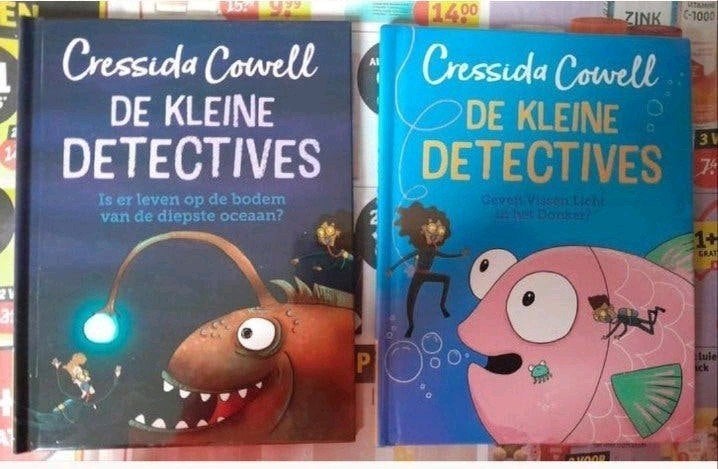 De Kleine Detectives - happy meal readers, Boeken, Ophalen of Verzenden, Gelezen, Cressida Cowell, Fictie algemeen